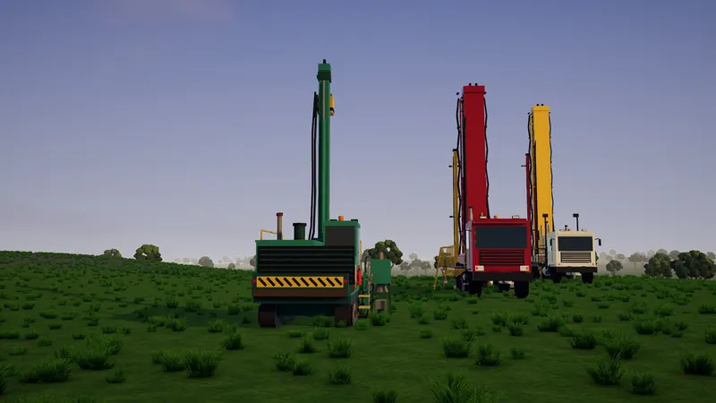 The three rigs