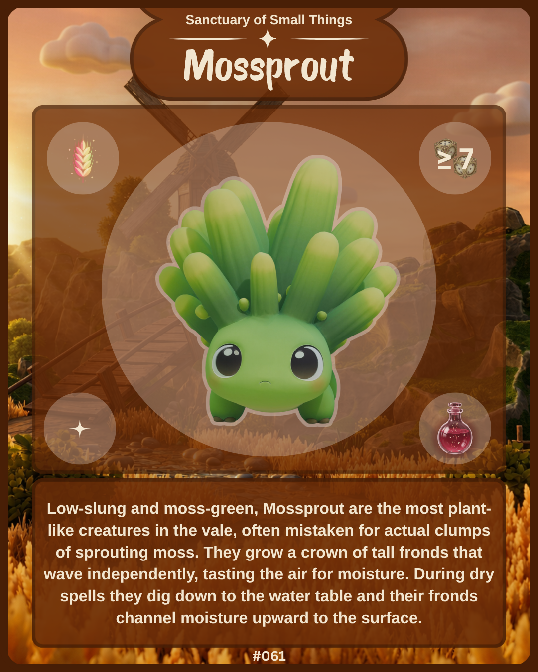 Mossprout — Goldmere Vale